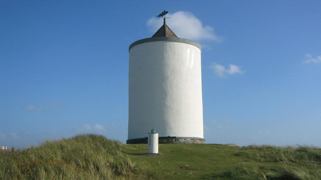 The Water Tower and Pillar of Solstice in Løkken