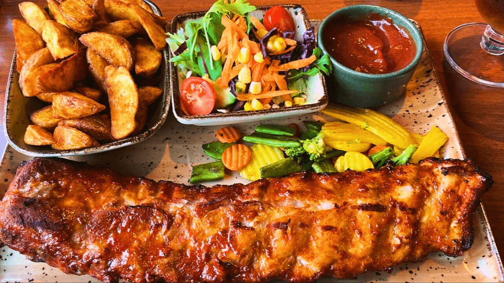 Spareribs at Café 89